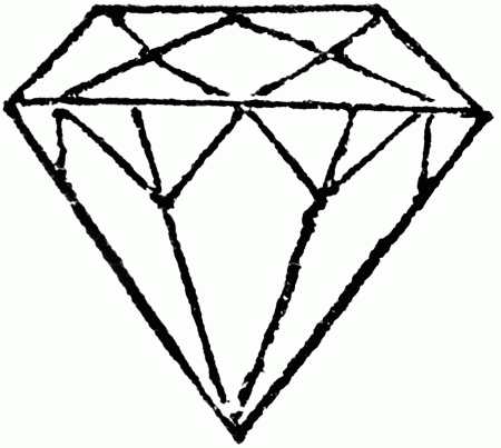 Coloring Pages : Diamond Coloring Page ...