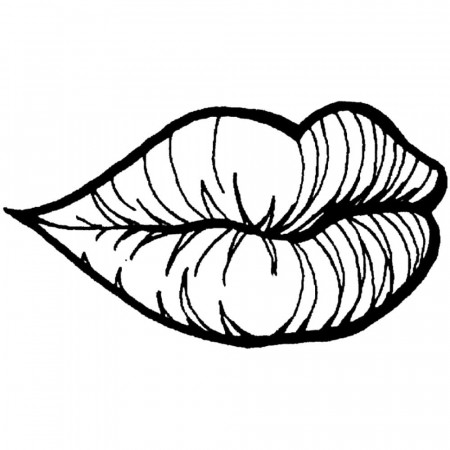 Lips Coloring Pages | 35 coloring pages Free Printable