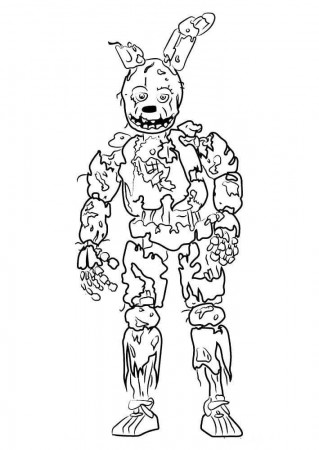 Five Nights at Freddy's coloring pages ...