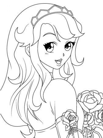 Manga Coloring Pages | Coloring pages for girls, Manga coloring book,  Designs coloring books