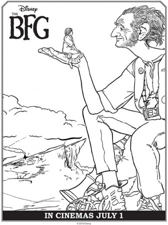 The BFG is a Must-See + Free Printable Coloring Pages | Bfg activities, Roald  dahl day, Bfg