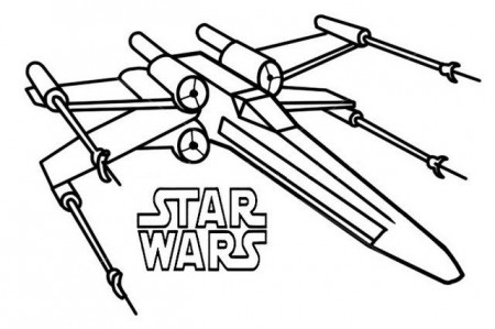 Coloring and Drawing: Star Wars A Wing Coloring Pages