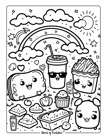 Summer Coloring Pages - World of Printables