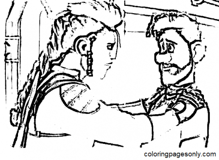 Strange World Coloring Pages Printable ...