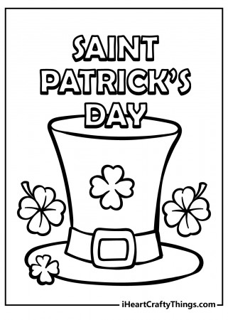 St Patrick's Day Coloring Pages (100% Free Printables)