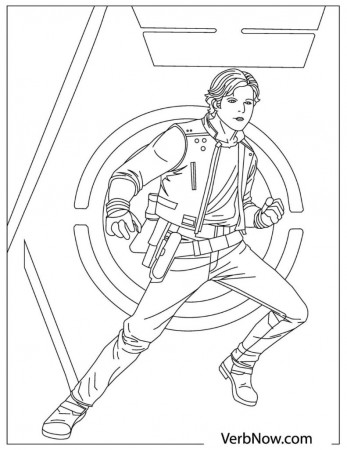 Free STAR WARS Coloring Pages for Download (PDF) - VerbNow