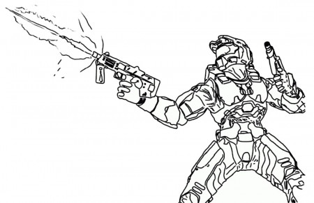 Halo Coloring Pages | 100 Pictures Free Printable