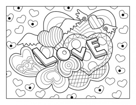 20 COLORING PAGES Adult Coloring Book volume 2 Fun Modern - Etsy