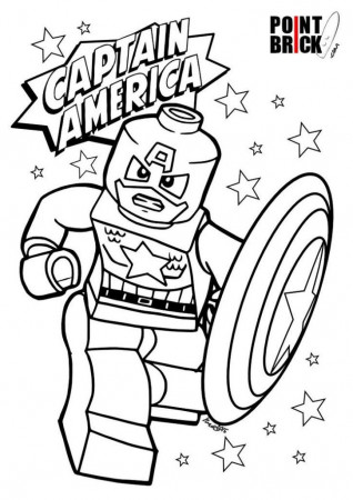 Lego Avengers Coloring Pages | Avengers coloring pages, Lego ...