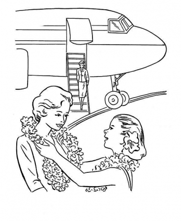 Pin by ColoringSky on Airport Coloring Pages | Coloring pages ...