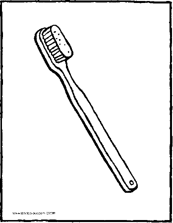 toothbrush - kiddicolour