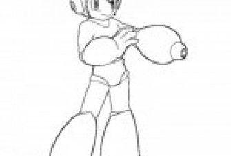 Mega Man - Coloring Pages for Kids and for Adults