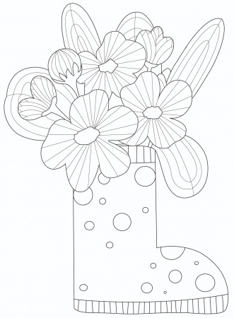 Printable Flower Coloring Pages for Adults & Kids - Freebie Finding Mom