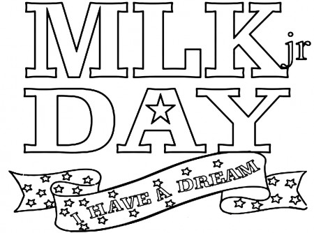 Martin Luther King Jr. Day 6 Coloring Page - Free Printable Coloring Pages  for Kids