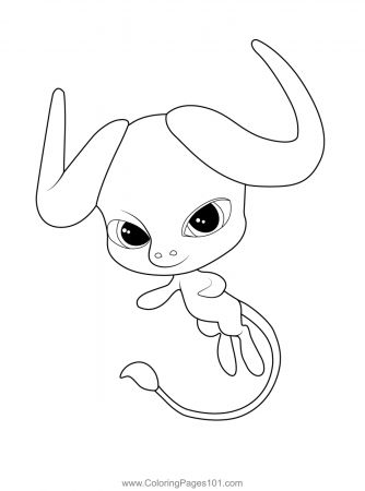 Stompp Kwami Miraculous Ladybug Coloring Page for Kids - Free Miraculous  Ladybug Printable Coloring Pages Online for Kids - ColoringPages101.com | Coloring  Pages for Kids
