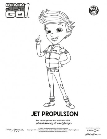 Jet Coloring Page | Kids Coloring Pages | PBS KIDS for Parents