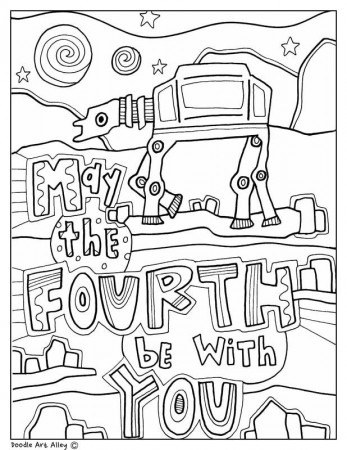 May the Fourth | May the fourth, Coloring pages, May the 4th be with you