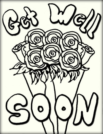 Get Well Soon Coloring Pages - Color Zini