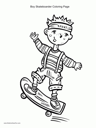 7 Pics of Girl Skateboarding Coloring Pages - Girl On Skateboard ...