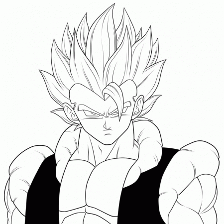 13 Pics of DBZ Gogeta Coloring Pages - Dragon Ball Z Gogeta ...