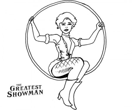 The Greatest Showman Coloring Pages - Free Printable Coloring Pages for Kids