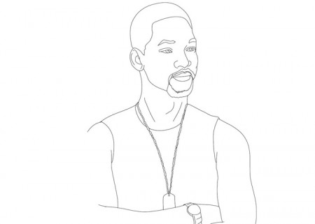 Will Smith coloring pages - Coloring pages