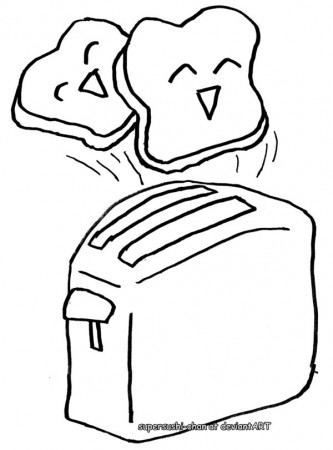 toast Colouring Pages (page 2) - ClipArt Best - ClipArt Best