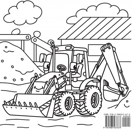 Vehicles Colouring Book: Car, Plane, Digger, Tractor, Bulldozer, Firetruck,  Construction & Dump Truck Activity Book for Kids & Toddlers: Kids, Briar:  9781908567673: Amazon.com: Books