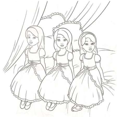 Barbie Movie Coloring Pages - Coloring Pages For All Ages