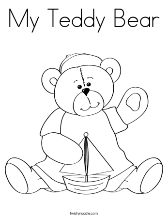 jesse bear Colouring Pages