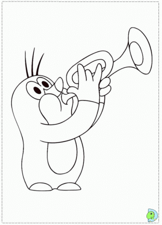 the little mole Colouring Pages (page 2)