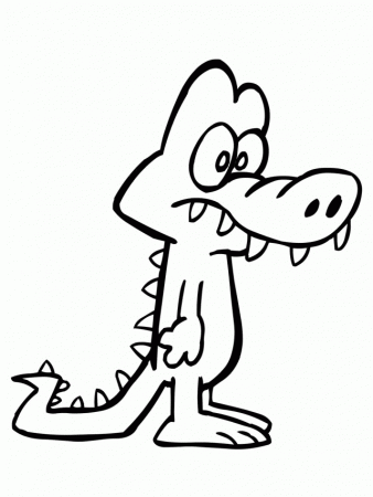 A Broken Hearted Alligator Coloring Sheets Free Coloring Websites 