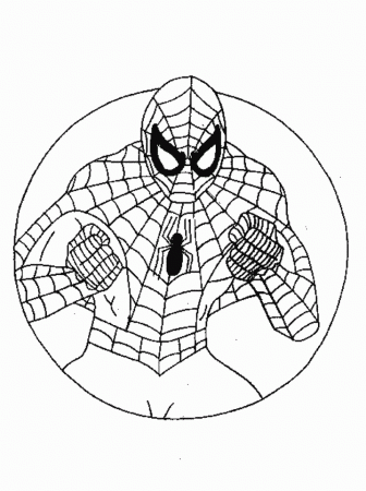 Coloring Pages Spider Man 561 | Free Printable Coloring Pages