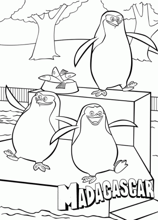 Coloring Pages From Madagascar 122 | Free Printable Coloring Pages