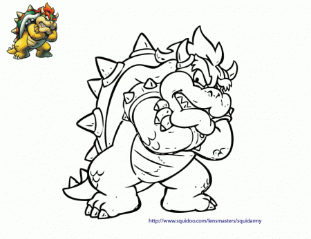 Mario Coloring Pages - Free Coloring Pages For KidsFree Coloring 