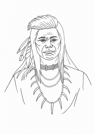 native americans Colouring Pages (page 2)