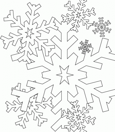 Snowflake Coloring Page | Disney Coloring Pages | Kids Coloring 