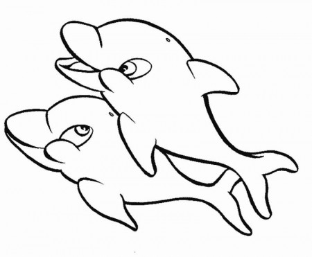 Free printable dolphin 04 : Fullcoloringpages.