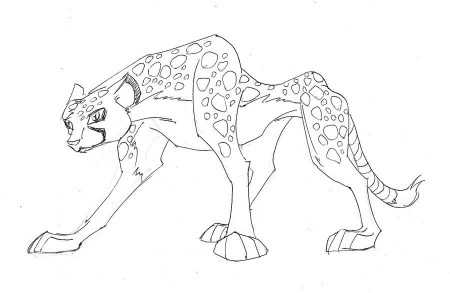 ANIMATED CHEETOR cheetah mode by cheetor182