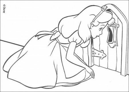 Disney Alice in Wonderland Coloring Pages | Disney Coloring Pages