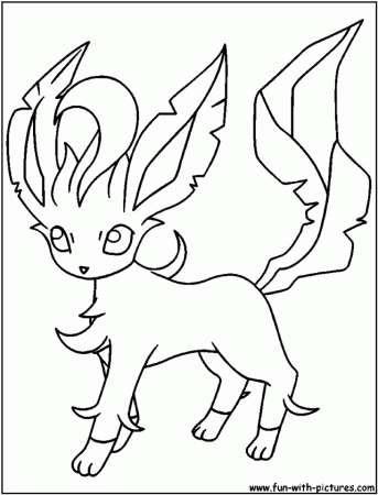 Pin Pokemon Leafeon Colouring Pages Page 2 Cake On Pinterest 
