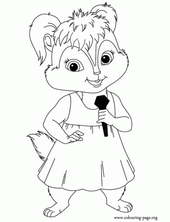 Alvin And The Chipmunks Coloring Pages - Free Printable Pictures 