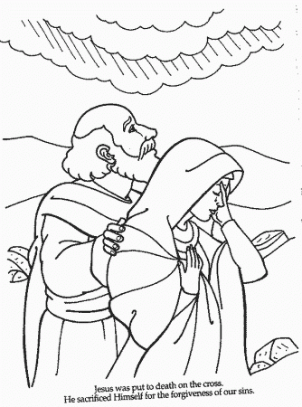 Free-Printable-Bible-Coloring-Pages | COLORING WS