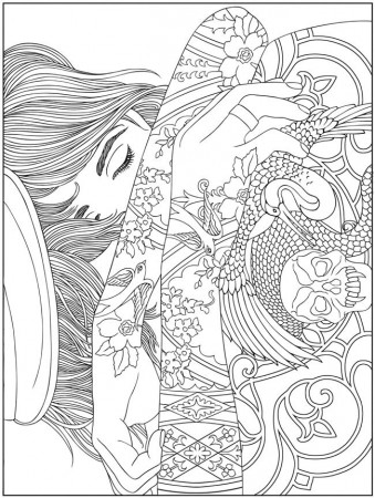 Printable Abstract Coloring Pages for Adults - Enjoy Coloring