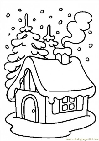 Free Winter Sports Coloring Pages