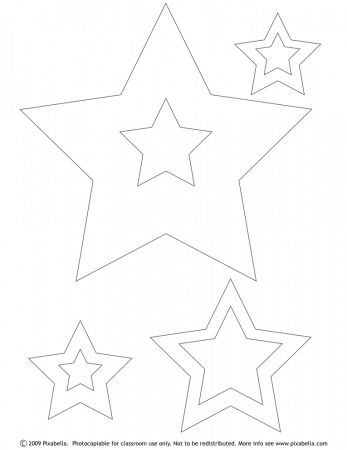 Star Templates | Free Clip Art from Pixabella