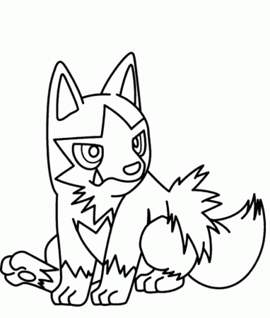 Poochyena Pokemon Coloring Pages - Pokemon Coloring Pages : Free 