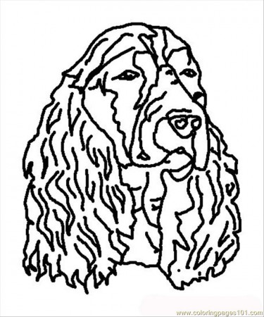 Dog Face Coloring Page for Kids - Free Dog Printable Coloring Pages Online  for Kids - ColoringPages101.com | Coloring Pages for Kids