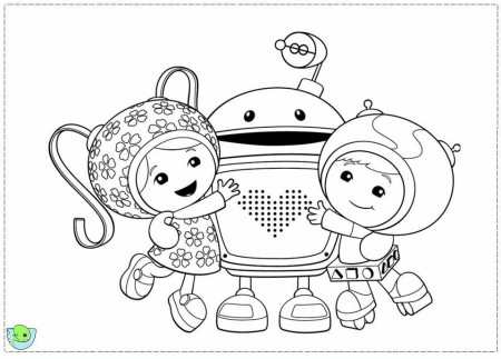 Team Umizoomi Printable Coloring Pages - Children Coloring