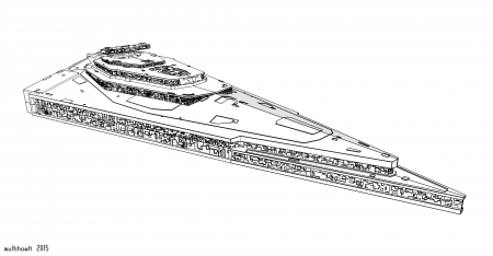 First Order Star Destroyer (MODELED BEFORE SEPT 4) by multihawk on  DeviantArt | Acconciature per capelli corti, Acconciature